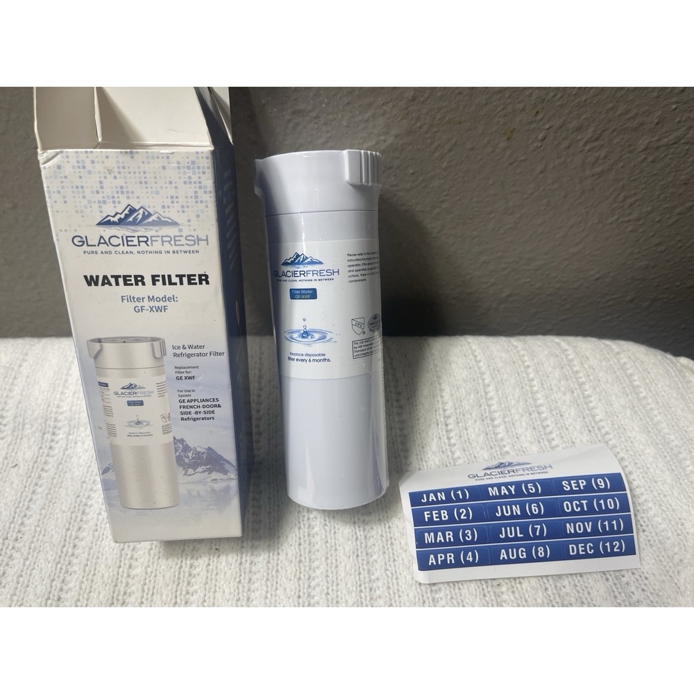 2PK GLACIER FRESH GF-XWF Water Filter Replacement GE French Door & Side By Side - Picture 3 of 6
